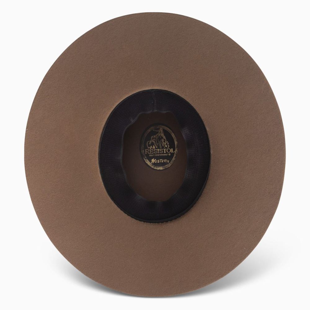 RESISTOL | BROCKTON YOUTH COWBOY HAT-Pecan