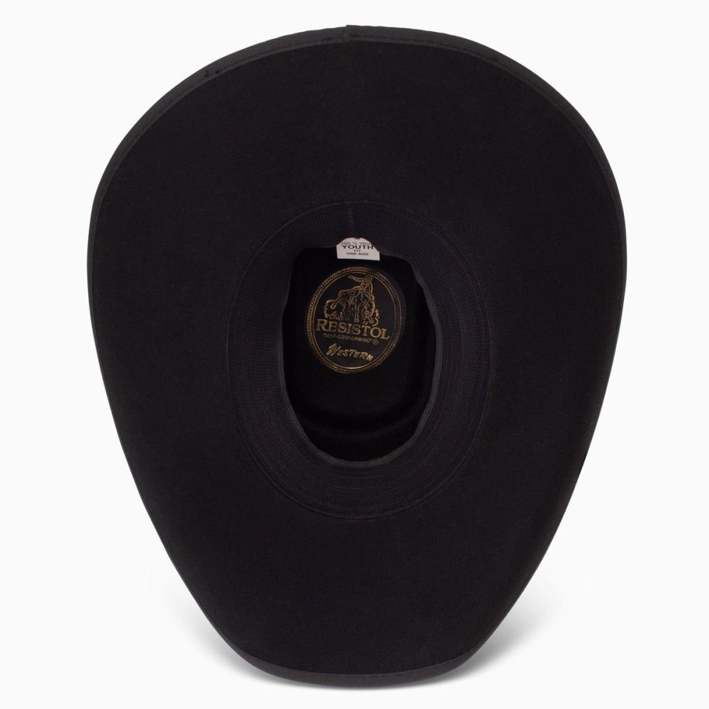 RESISTOL | HOLT JR. YOUTH COWBOY HAT-Black