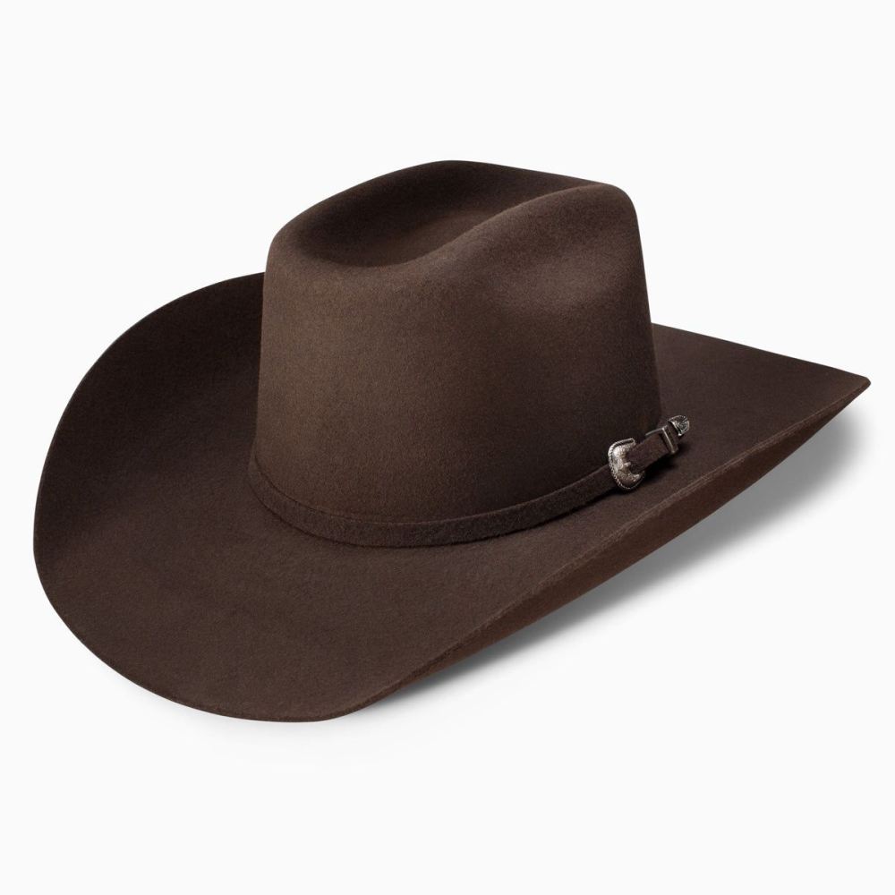 RESISTOL | PENNINGTON YOUTH COWBOY HAT-Pecan