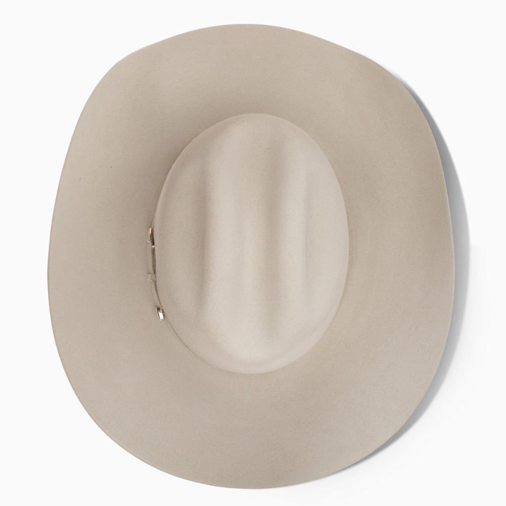 RESISTOL | 6X MIDNIGHT COWBOY HAT-Silver Belly